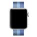 Curea iUni compatibila cu Apple Watch 1/2/3/4/5/6/7, 42mm, Nylon, Woven Strap, Blue